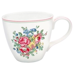 Franka White mug fra GreenGate - Tinashjem